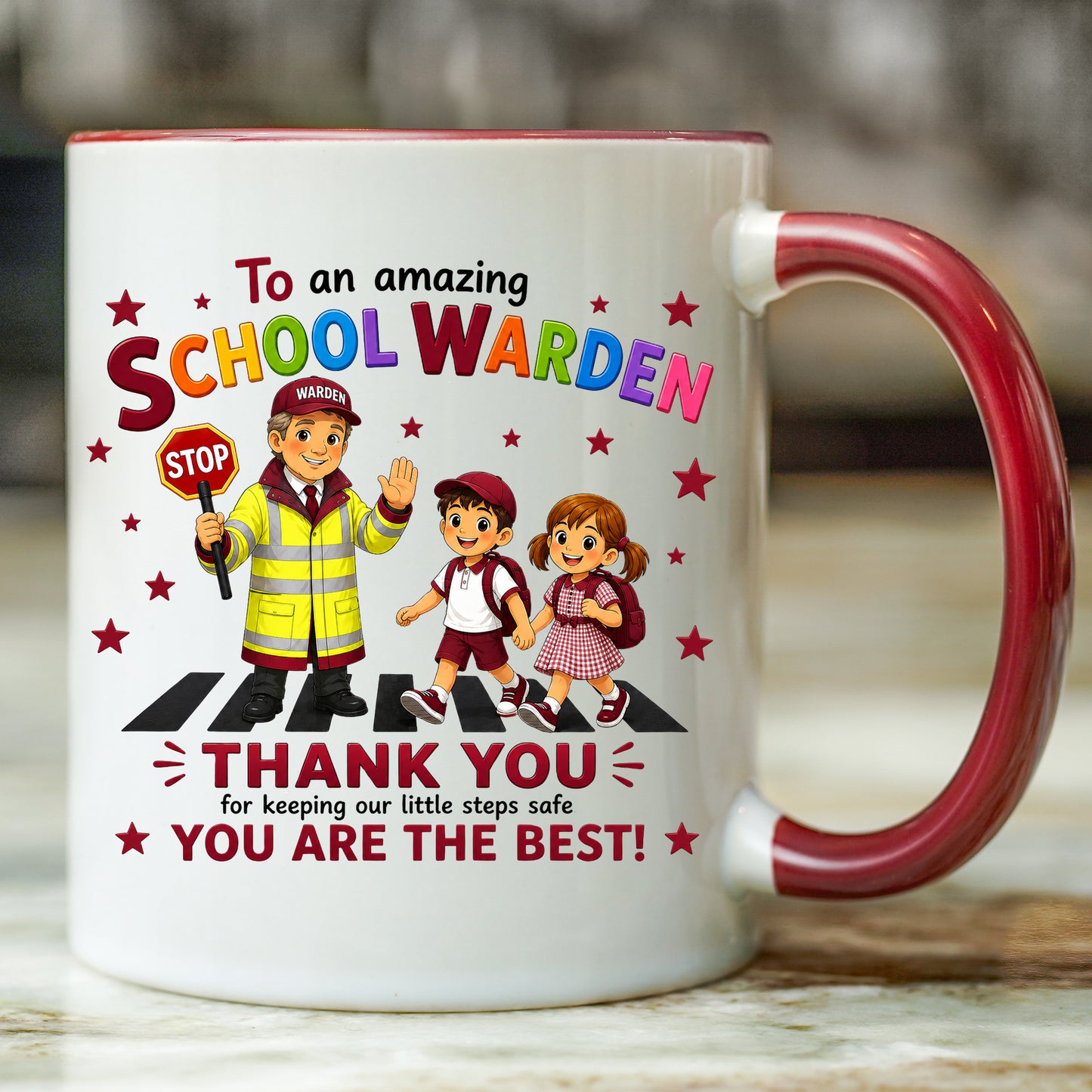 School Warden Mug | Thank You School Warden Appreciation Gift