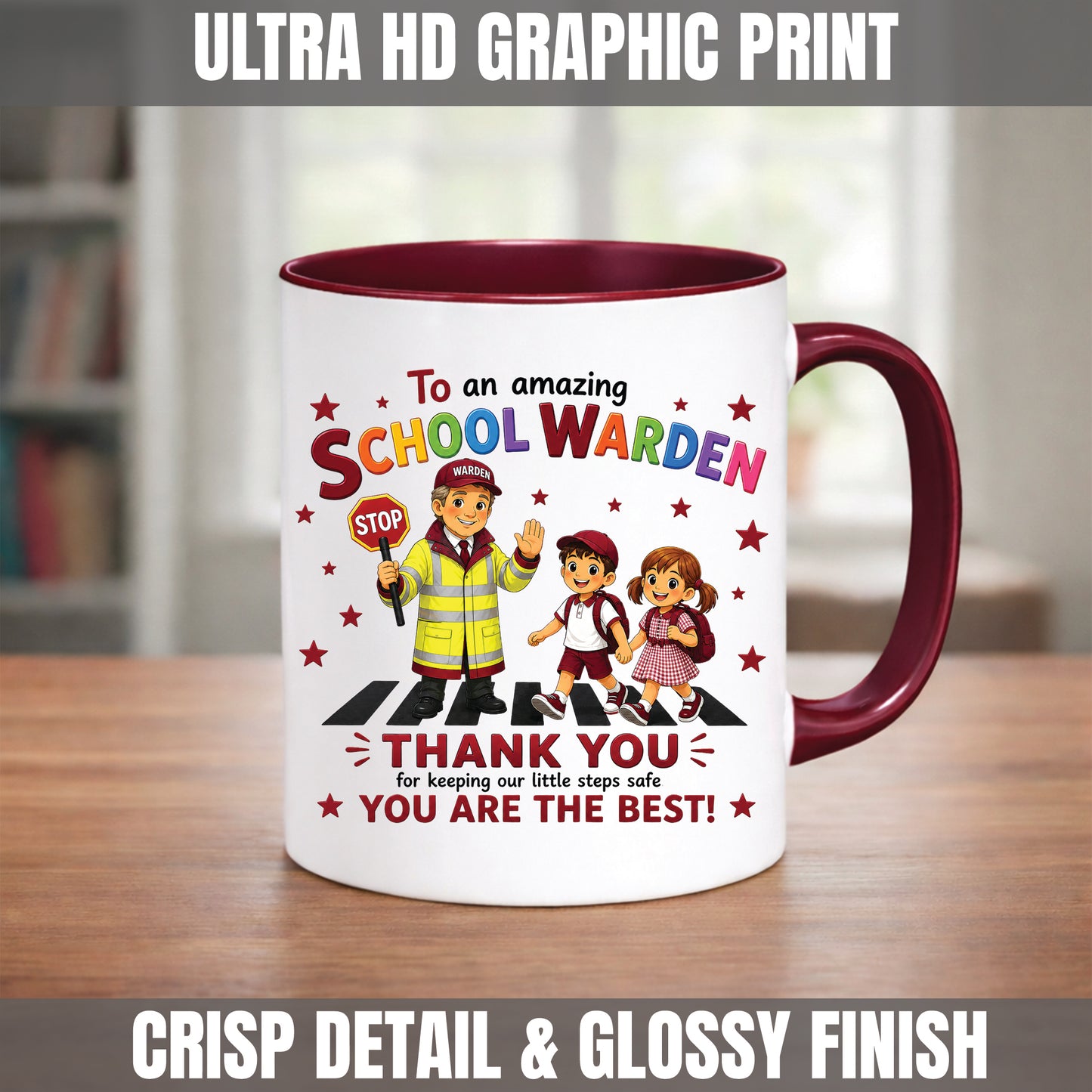 School Warden Mug | Thank You School Warden Appreciation Gift