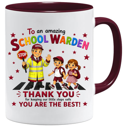 School Warden Mug | Thank You School Warden Appreciation Gift