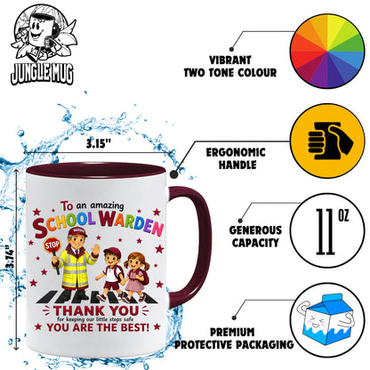 School Warden Mug | Thank You School Warden Appreciation Gift