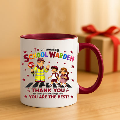 School Warden Mug | Thank You School Warden Appreciation Gift