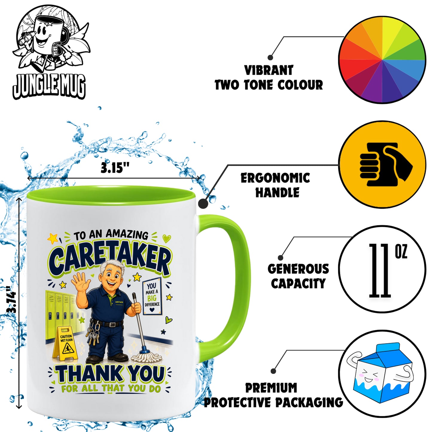 Caretaker Mug | Thank You Caretaker Appreciation Gift