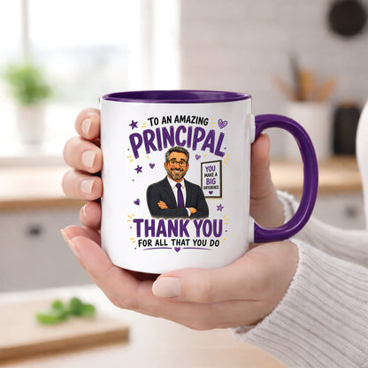 Principal Appreciation Mug | Thank You Principal Gift | School Principal Mug | End of School Year Present