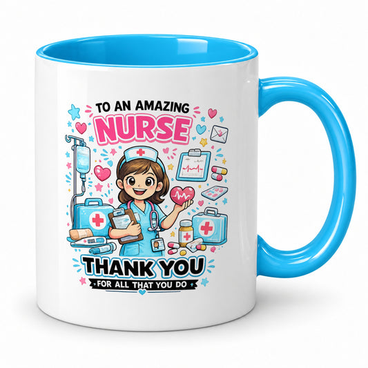 Nurse Thank You Mug – Amazing Nurse Gift