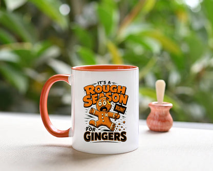 Rough Season For Gingers Mug | Funny Gingerbread Christmas Mug