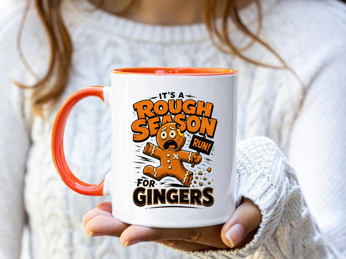 Rough Season For Gingers Mug | Funny Gingerbread Christmas Mug