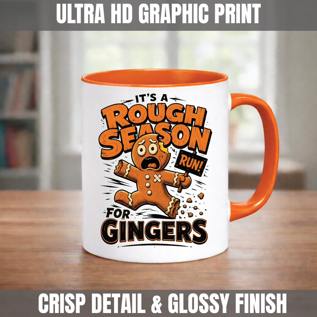 Rough Season For Gingers Mug | Funny Gingerbread Christmas Mug