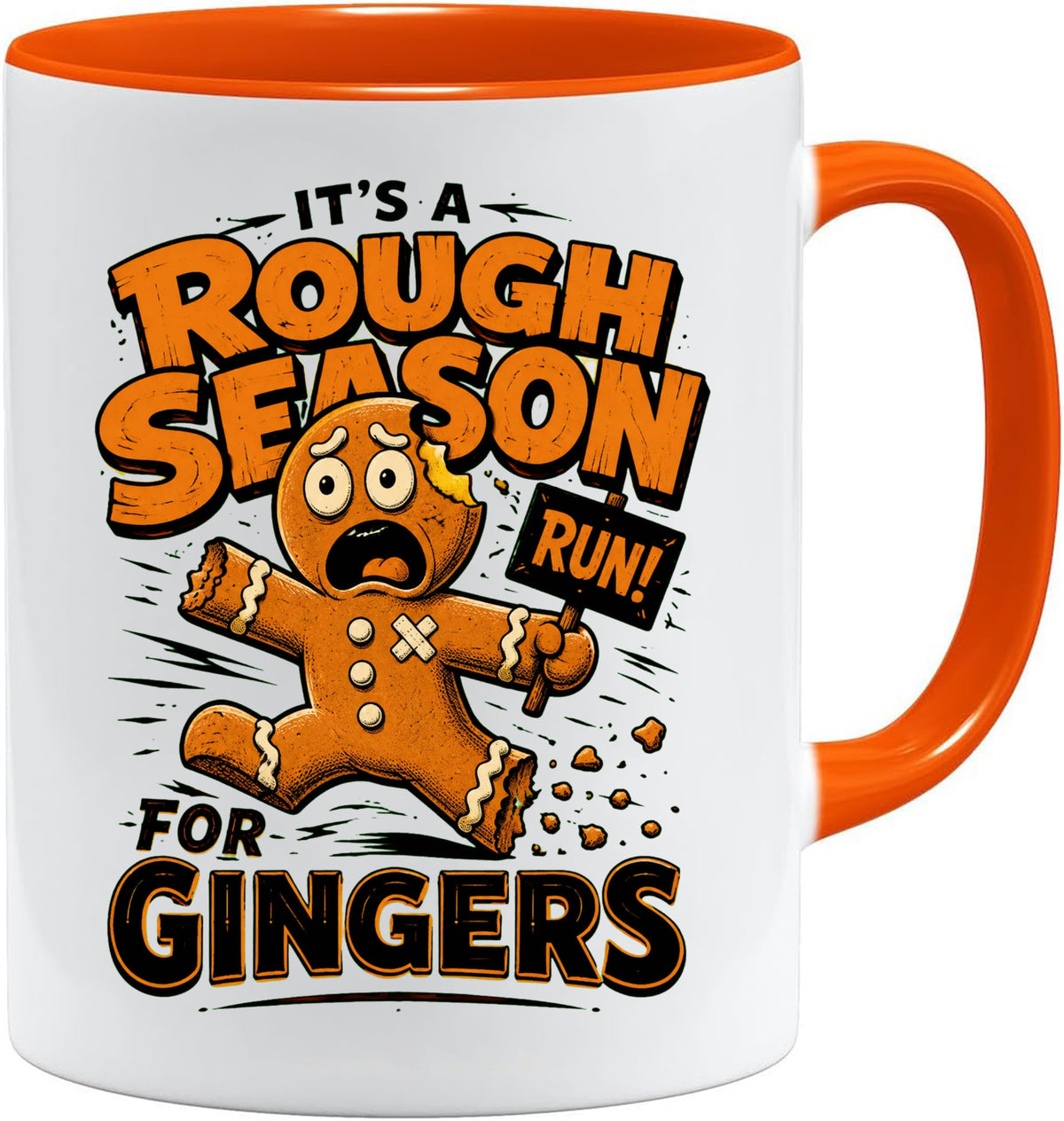 Rough Season For Gingers Mug | Funny Gingerbread Christmas Mug