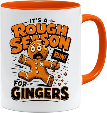 Rough Season For Gingers Mug | Funny Gingerbread Christmas Mug