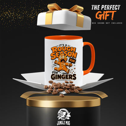Rough Season For Gingers Mug | Funny Gingerbread Christmas Mug