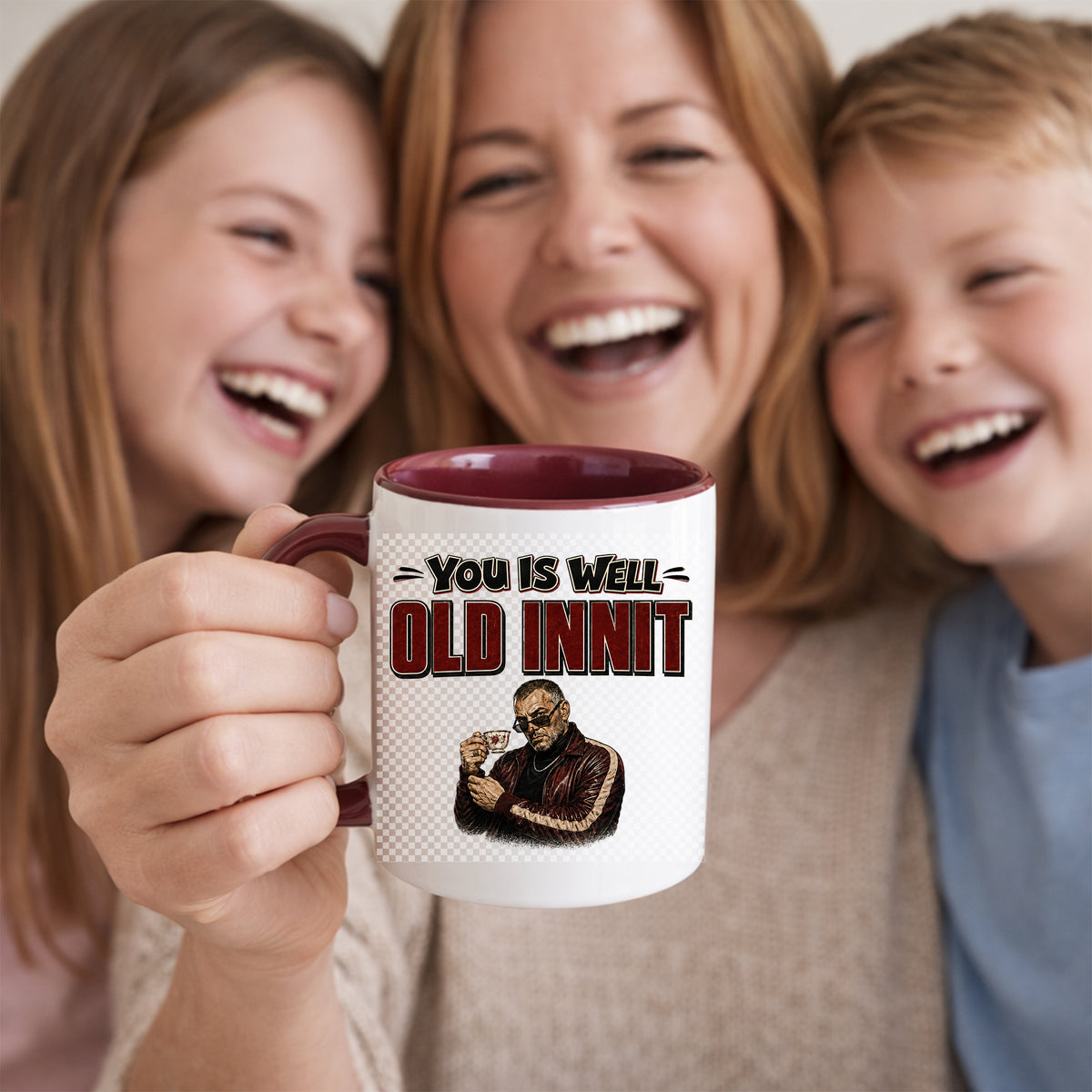 You Is Well Old Innit Mug | Funny Getting Old Birthday Gift | 11oz Ceramic Mug