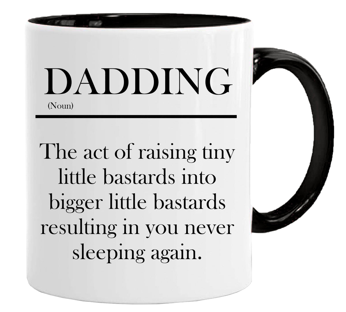 Dadding Mug – 11oz ceramic mug on a plain white background
