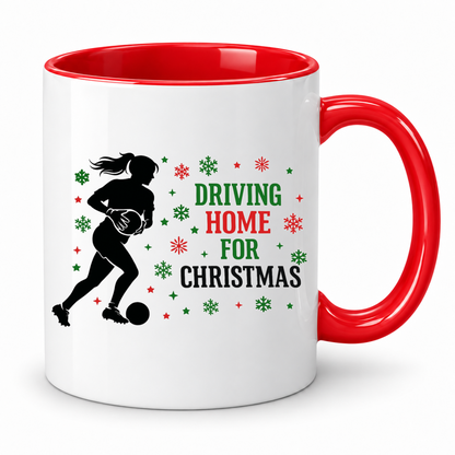 Driving Home Football Ladies - Christmas Mug
