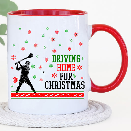 Driving Home Hurling - Christmas Mug