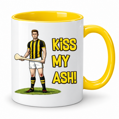 Kiss My Ash Mug – Kilkenny Hurling Gift – Funny Hurley Present