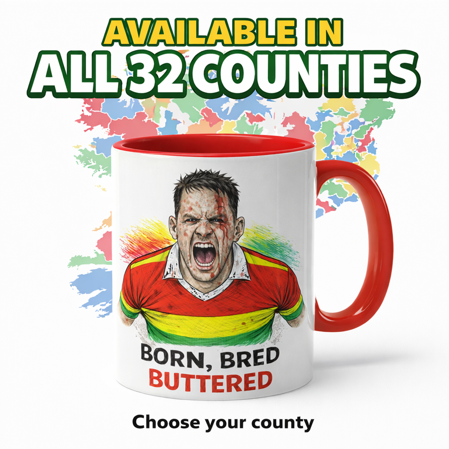 Gaelic Warrior | Born Bread Buttered Mug