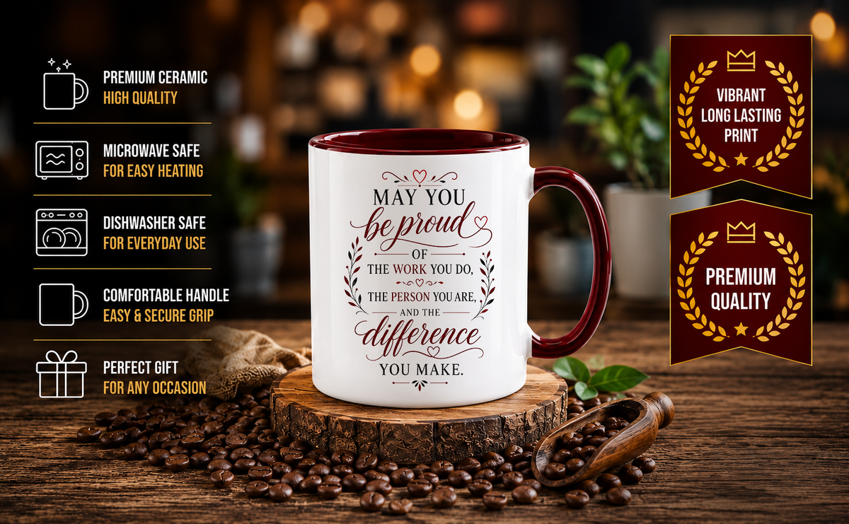 May You Be Proud Mug | Inspirational Thank You & Appreciation Gift