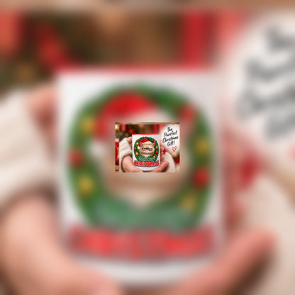 Meowy Christmas mug as a Christmas gift