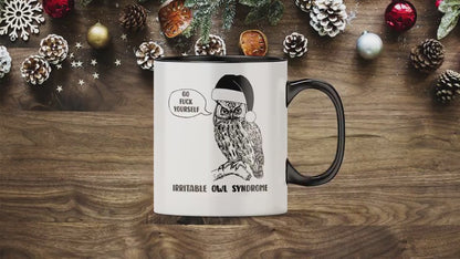 Irritable Owl Syndrome - Christmas Mug