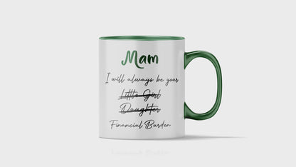 Financial Burden - Mothers Day Mug