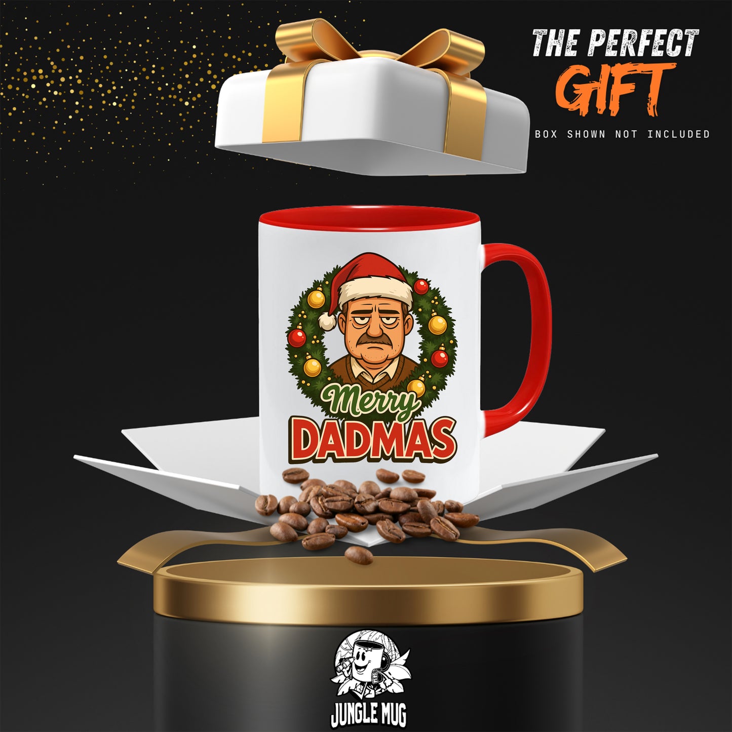 Merry Dadmus - Christmas Mug
