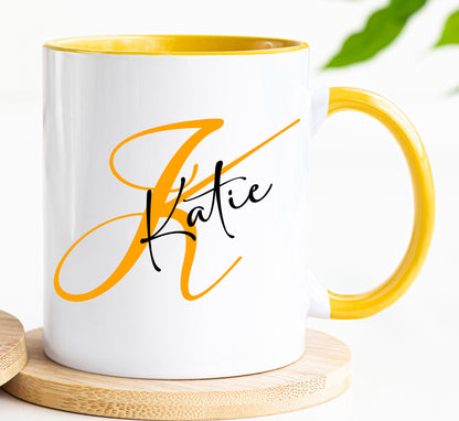 Alphabet Mug - Customise your own mug