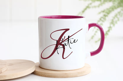 Alphabet Mug - Customise your own mug